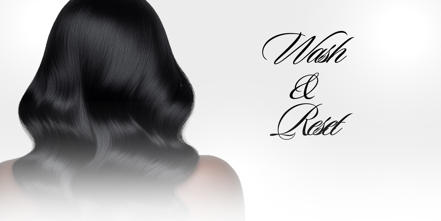 Wash & Reset Wig Service
