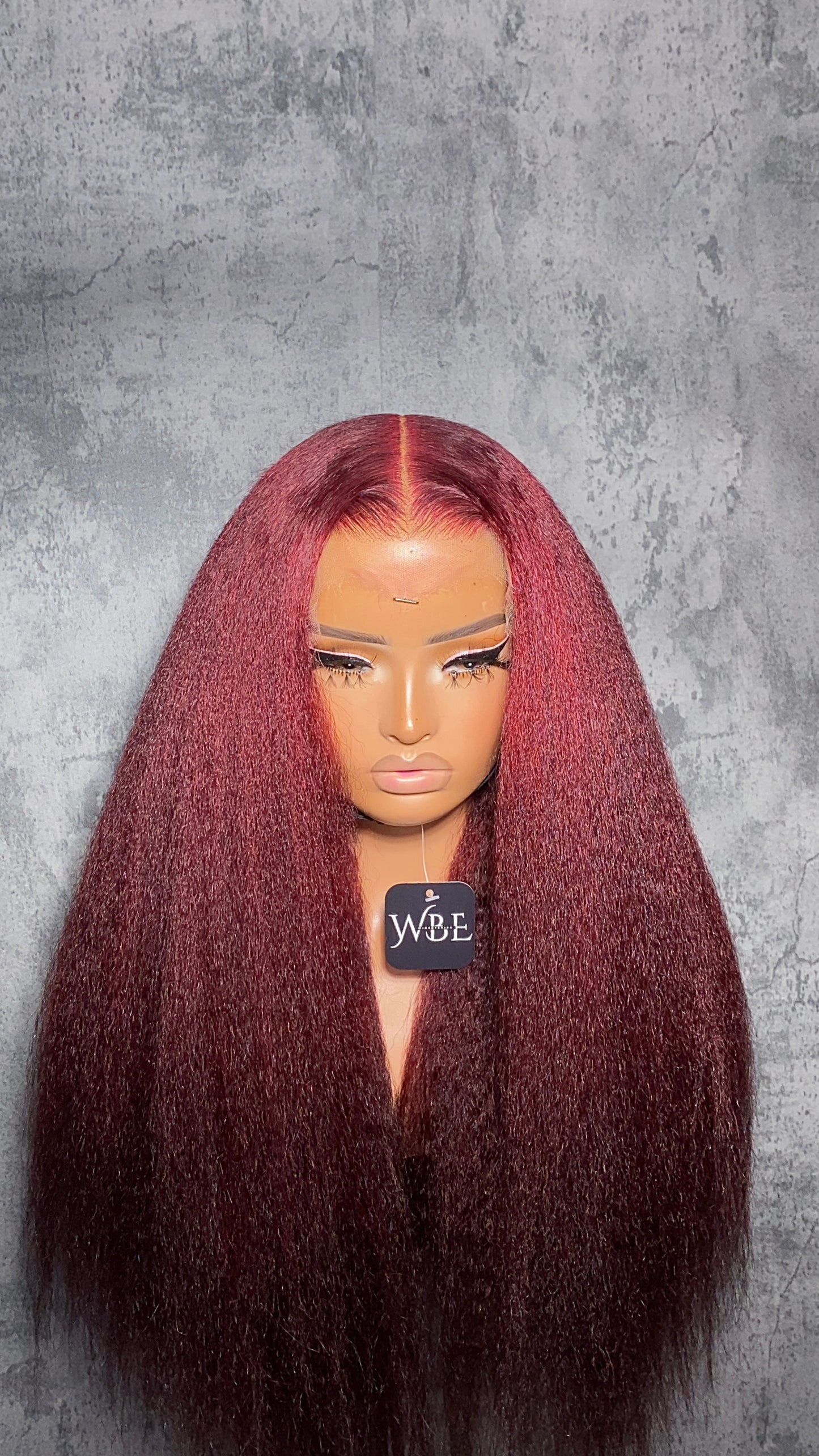 Kinky Straight Wig - Ready To Ship