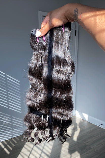 Raw Cambodian Wavy Bundles