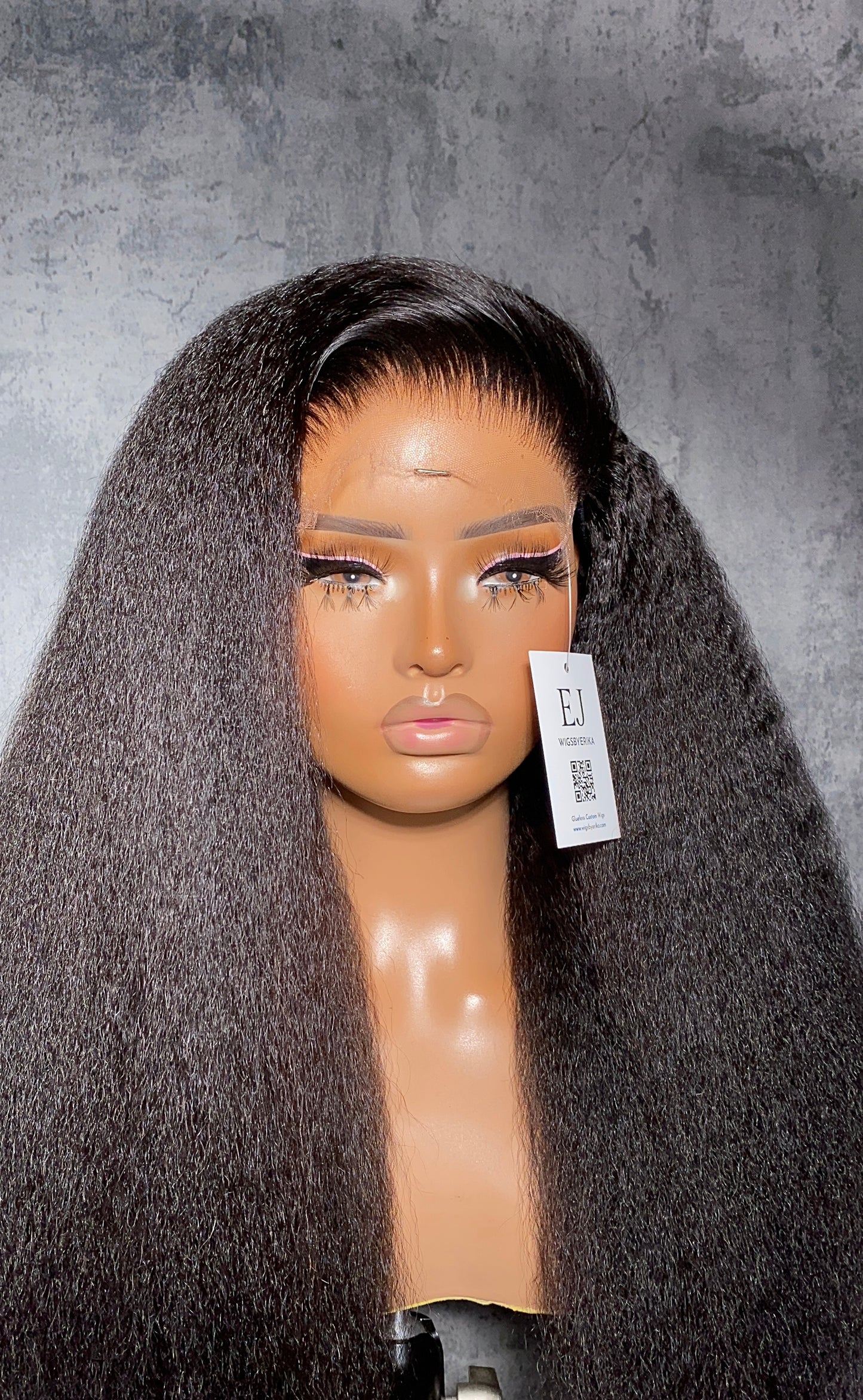 Afro Natural Straight Wig