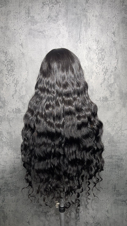 Indian Curly Half Wig