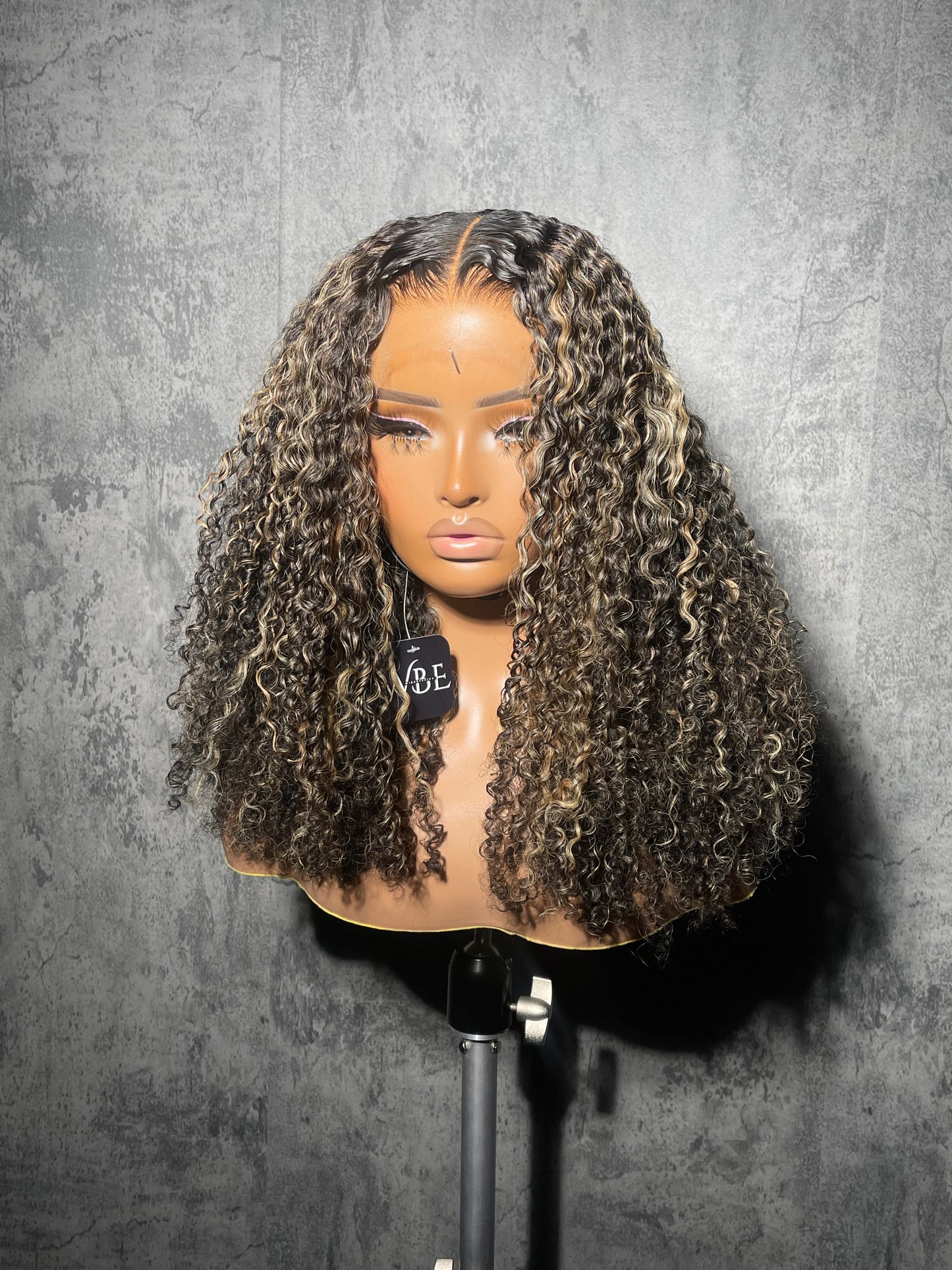 Coily Curly Highlights Wig