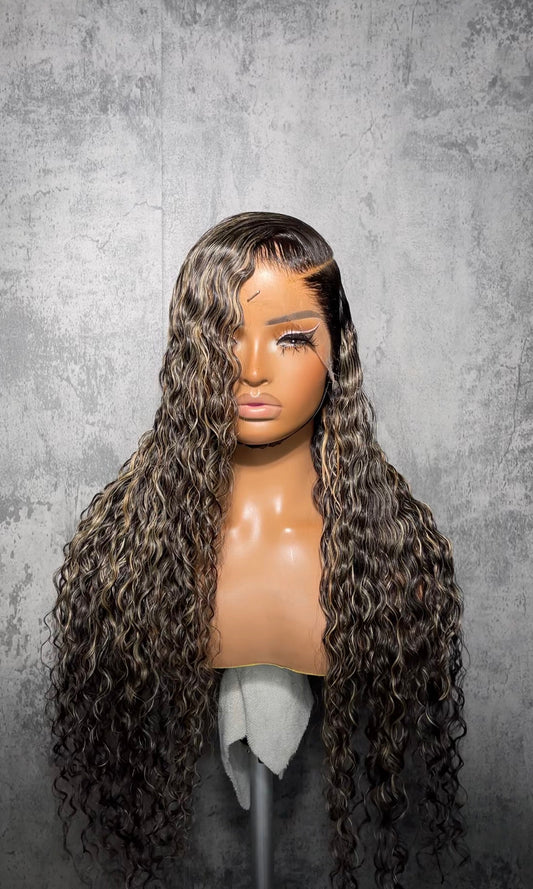 Curly Highlights Wig