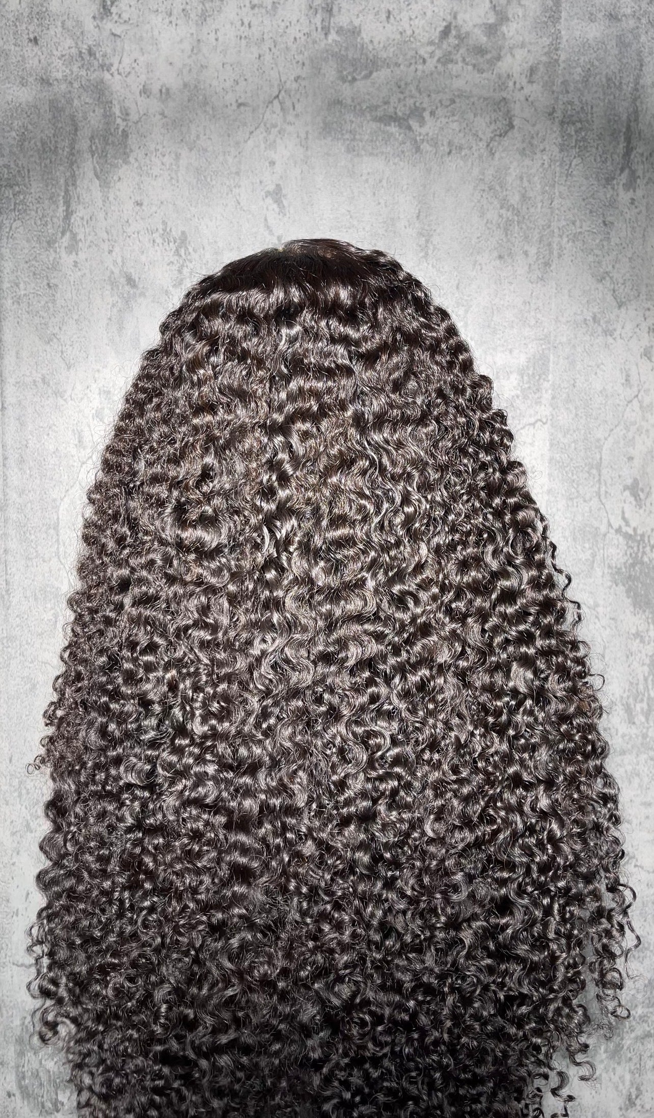 Burmese Curly Half Wig