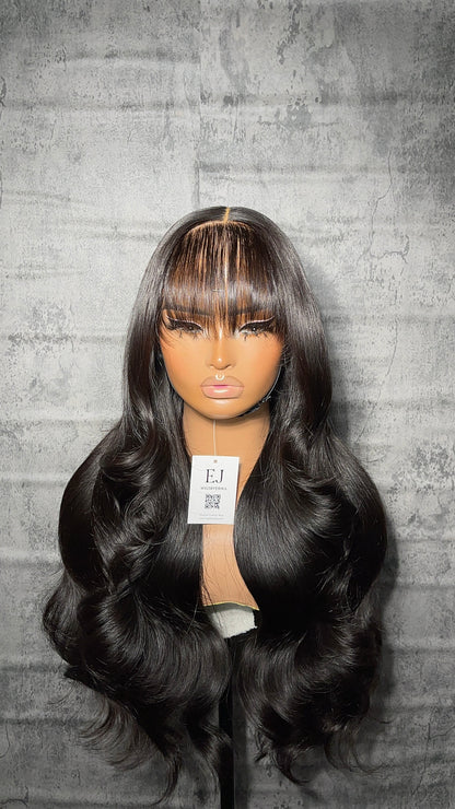 Flawless Bangs Closure Wig