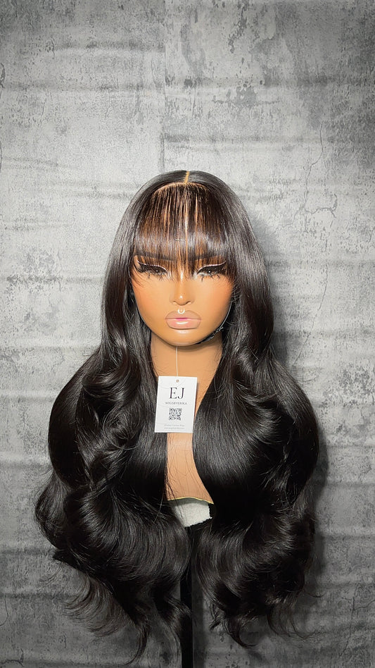 Flawless Bangs Closure Wig