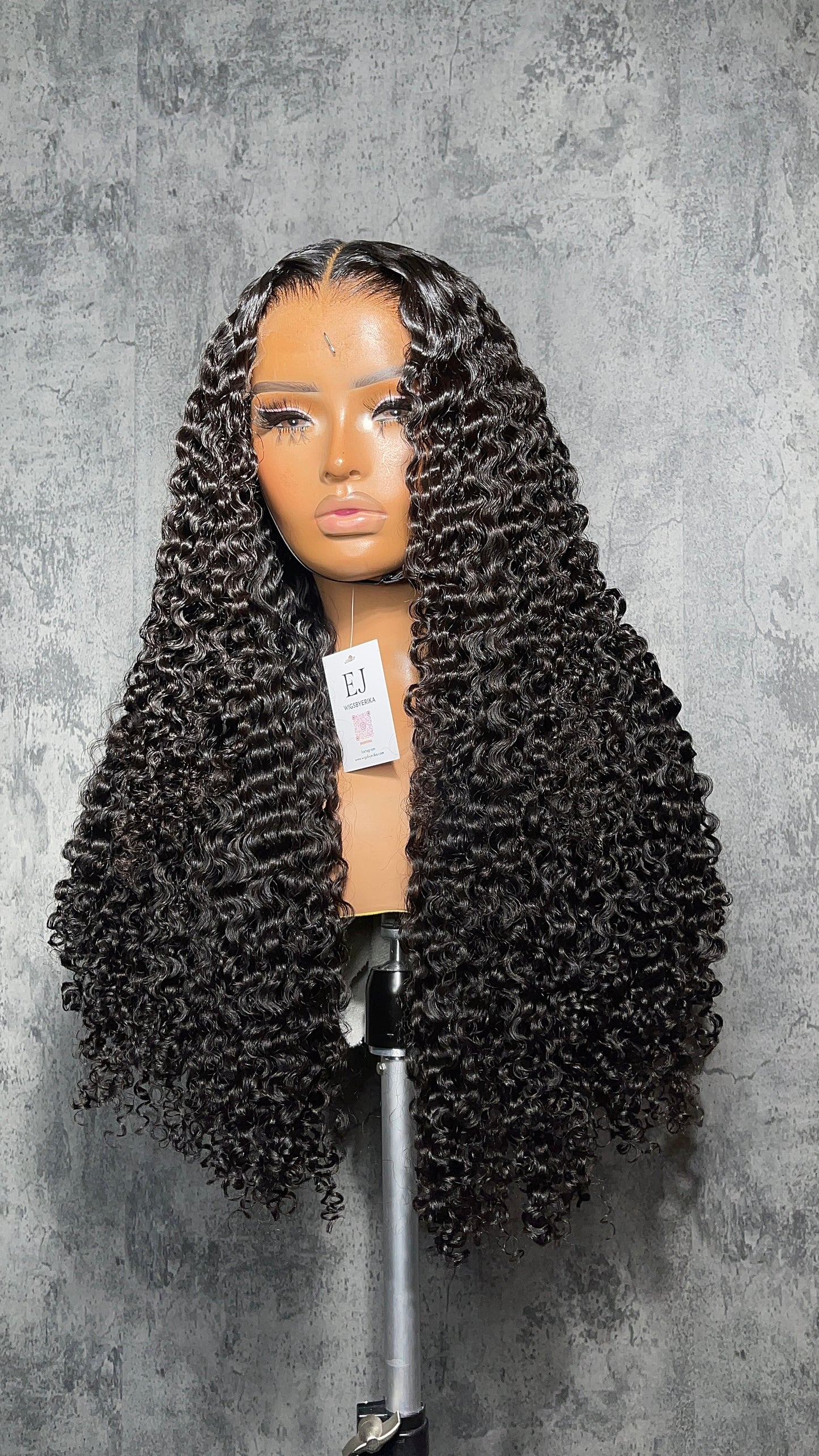 Burmese Curly Closure Wig