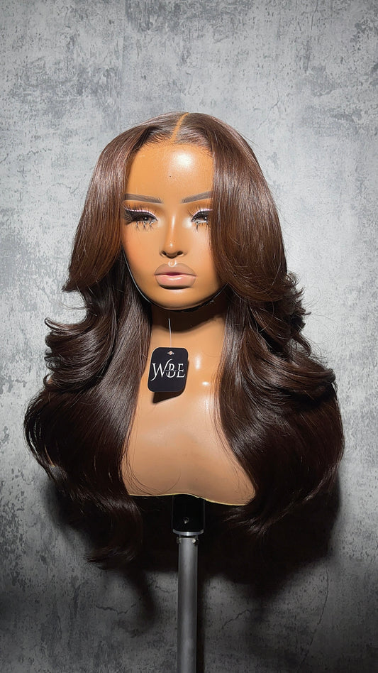 Cinnamon Brown Wig
