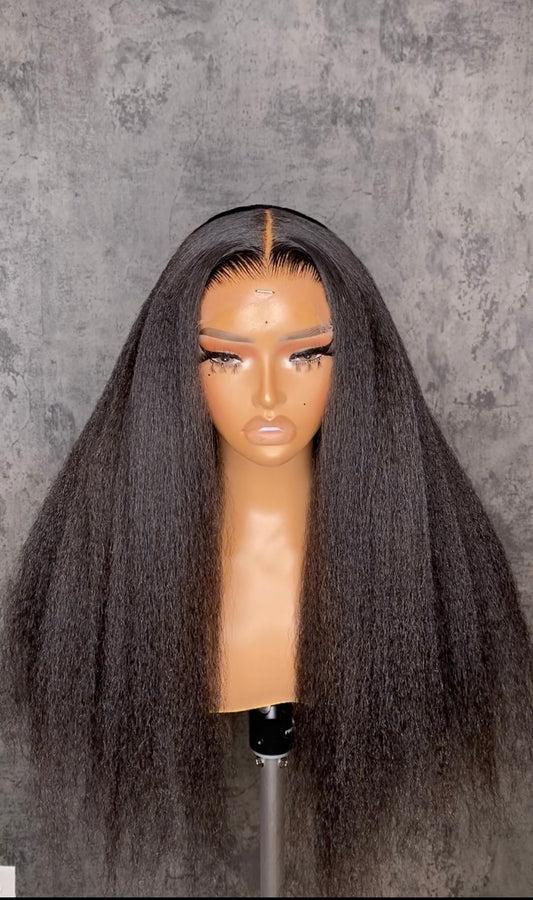 7x7 Kinky Straight Wig