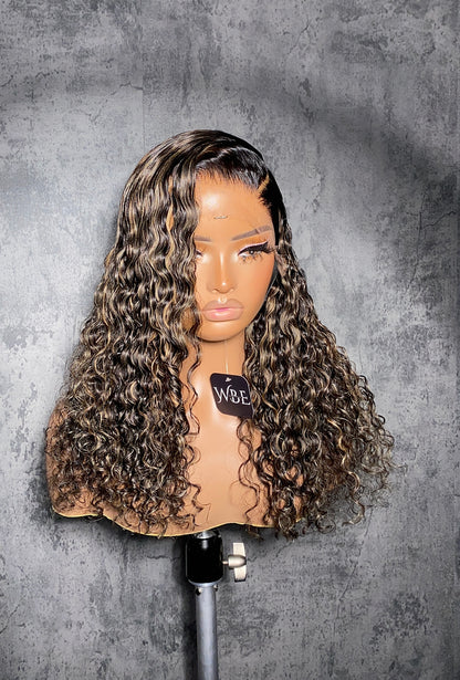 Curly Highlights Wig