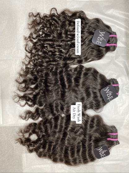 Raw Indian Deep Curly Bundles