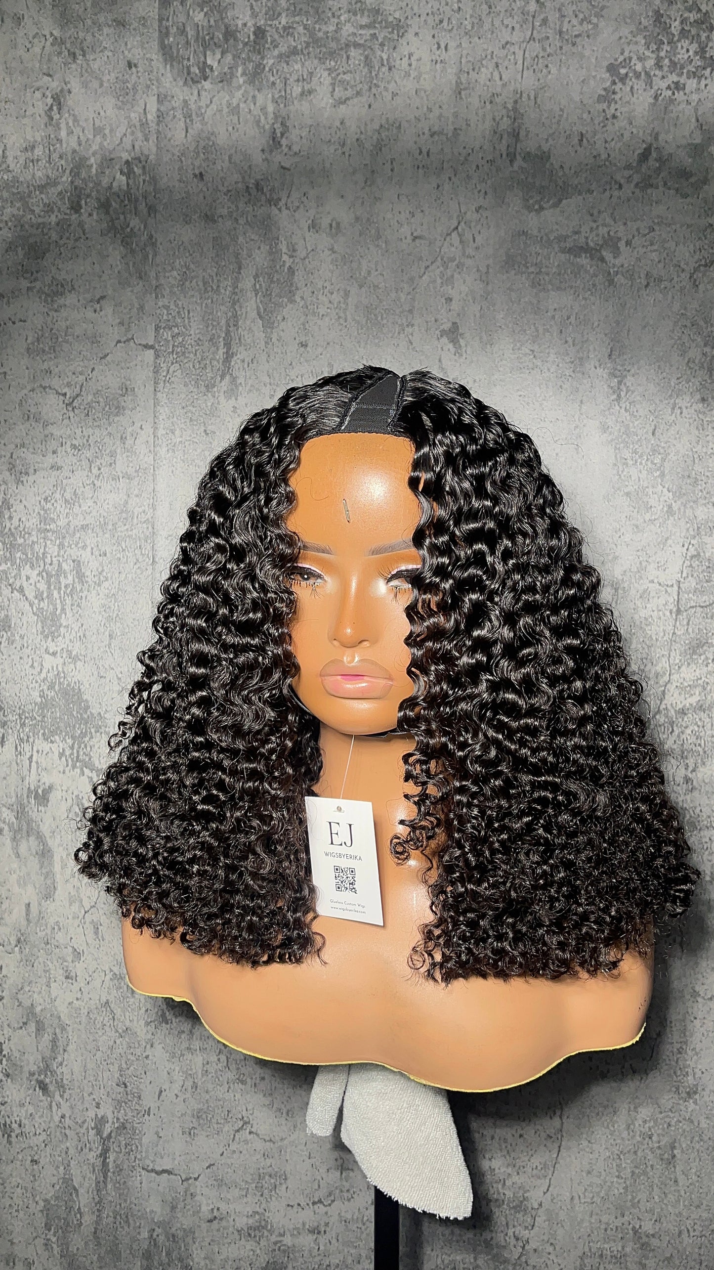 Burmese Curly V/Upart Wig