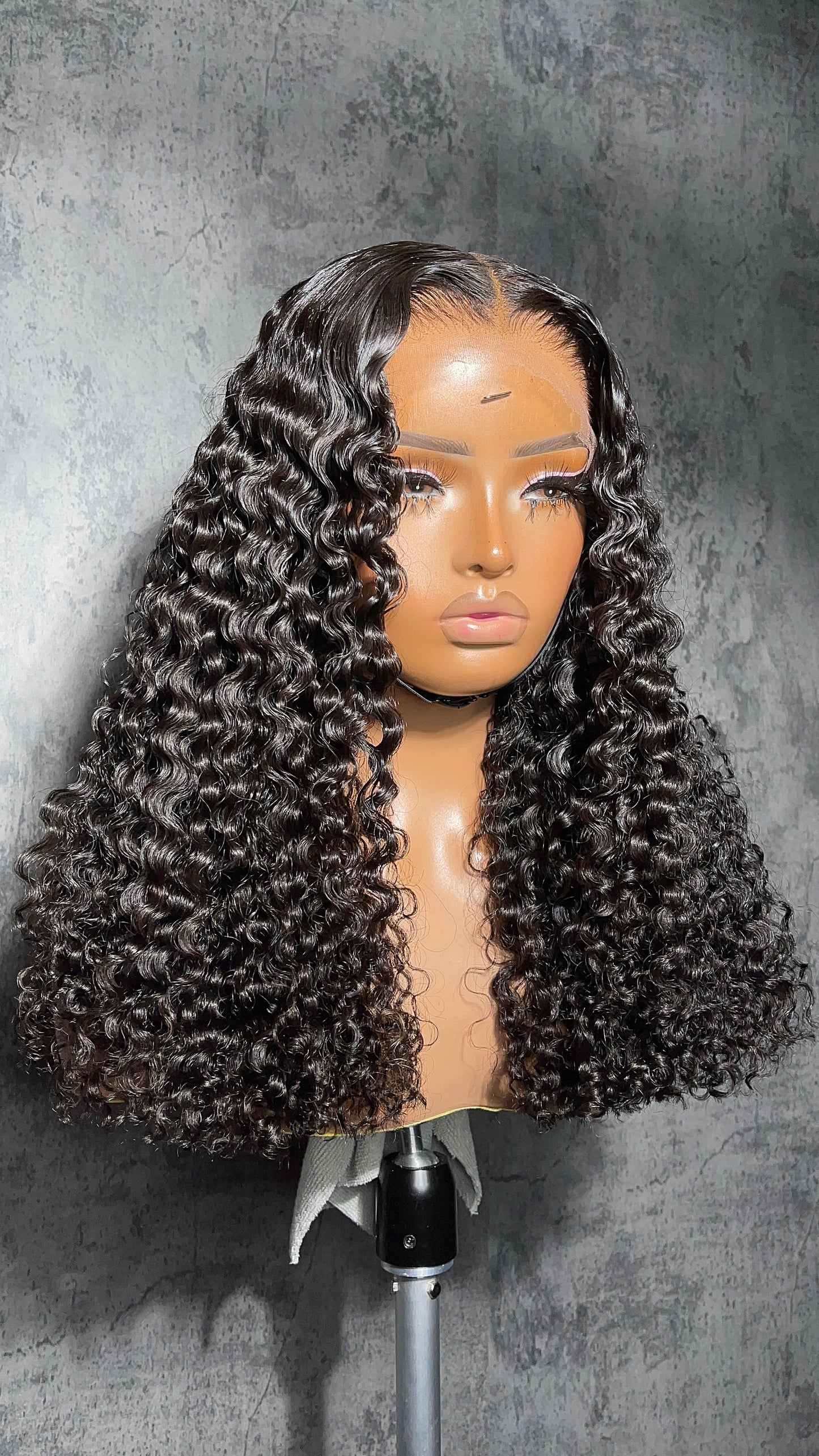 Burmese Curly Closure Wig