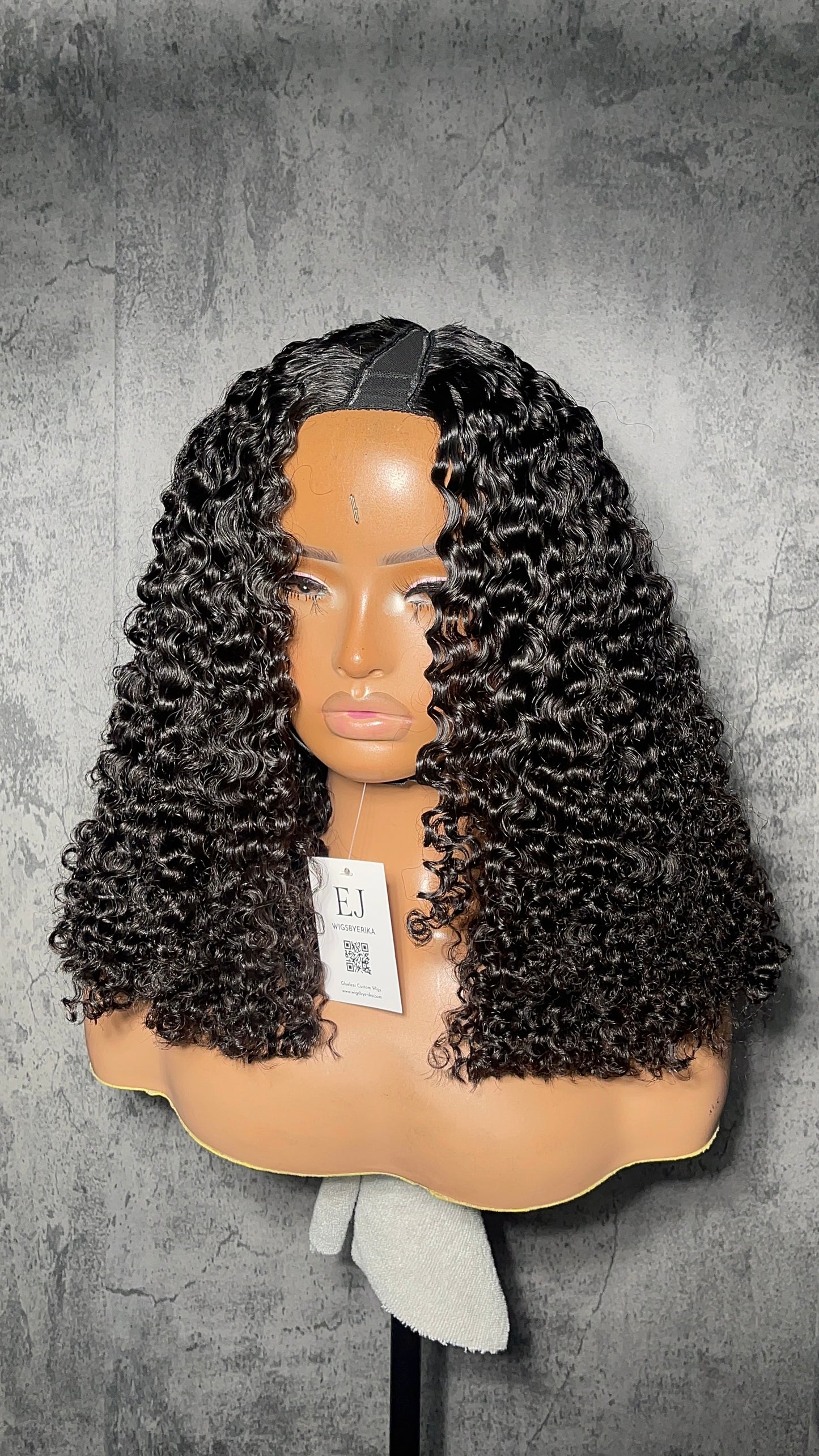 Burmese Curly V/Upart Wig