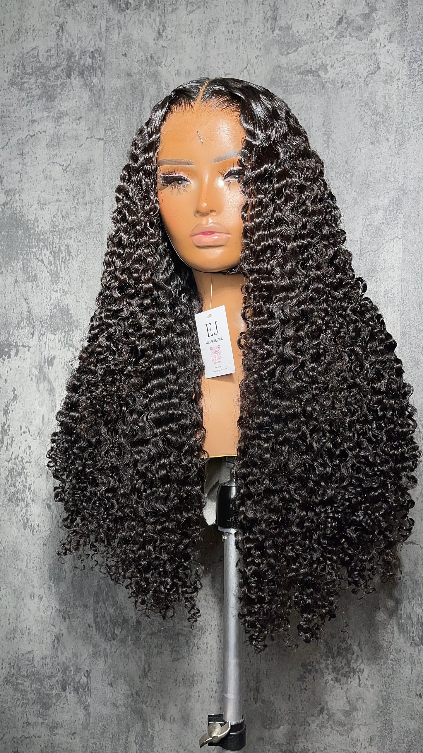 Burmese Curly Closure Wig