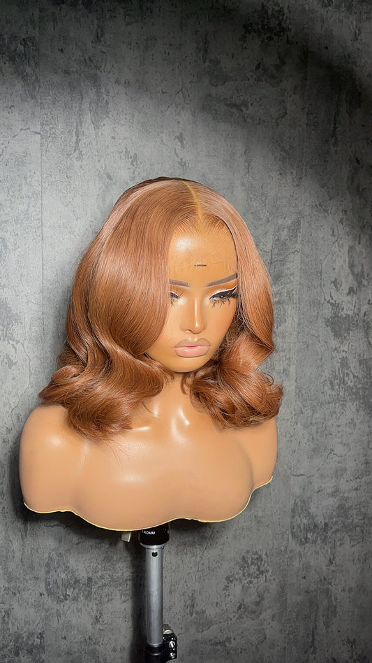 Ready to Ship - Toasted Almond Brown Wig