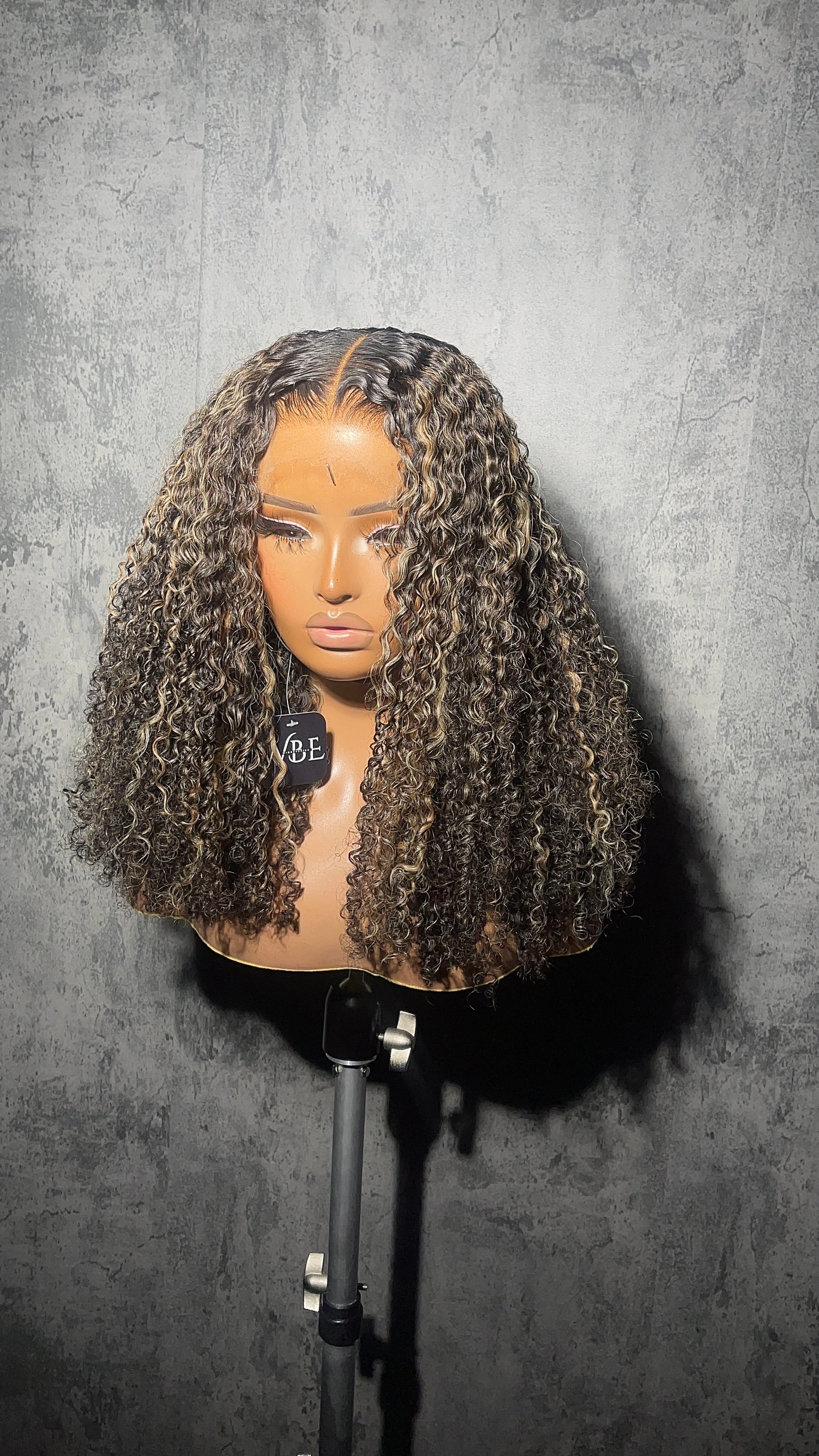 Coily Curly Highlights Wig
