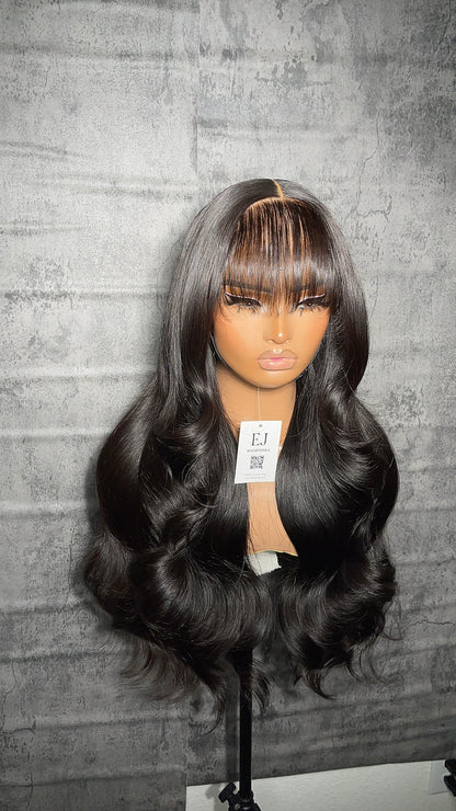 Flawless Bangs Closure Wig