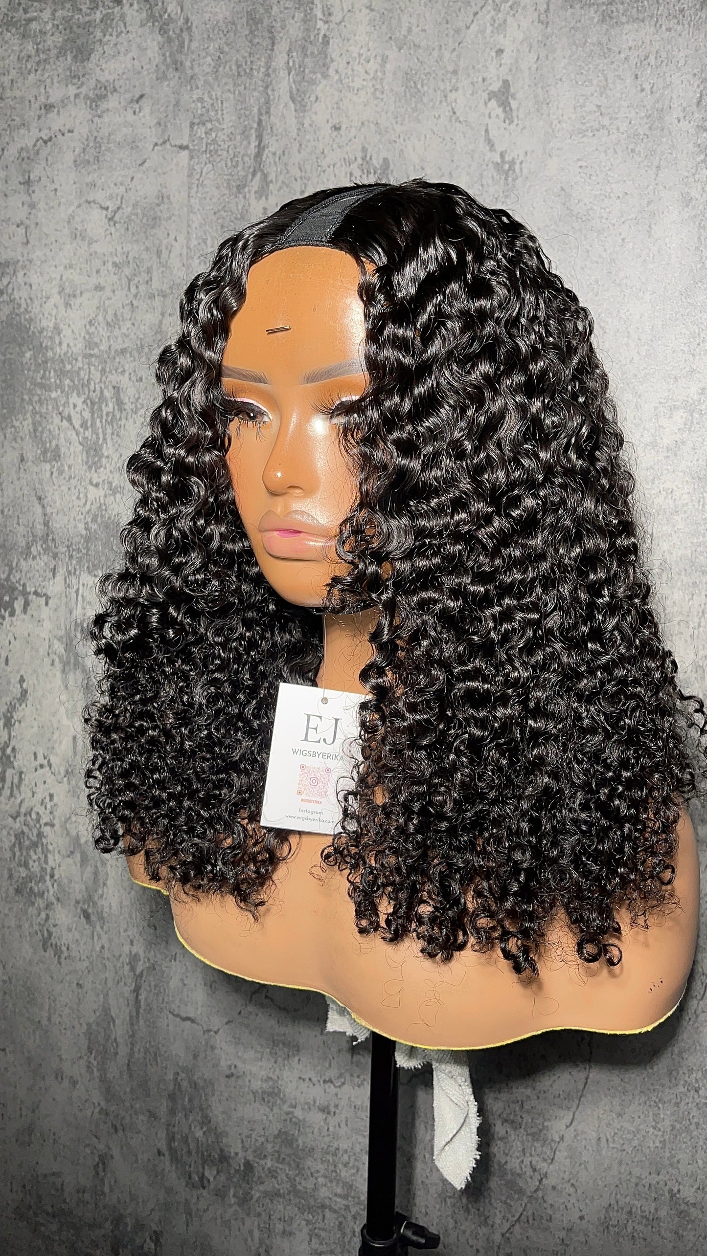 Burmese Curly V/Upart Wig (CUSTOM MADE)