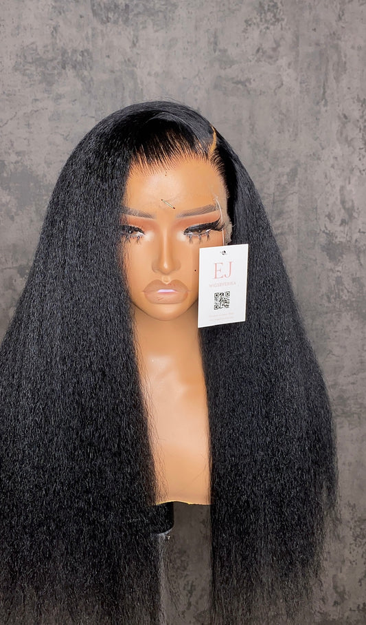 13x6 Kinky Straight Wig