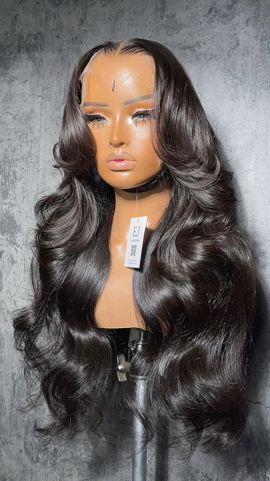 Cambodian Wavy Frontal Wig