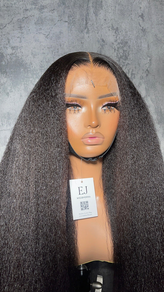 Glueless Afro Straight