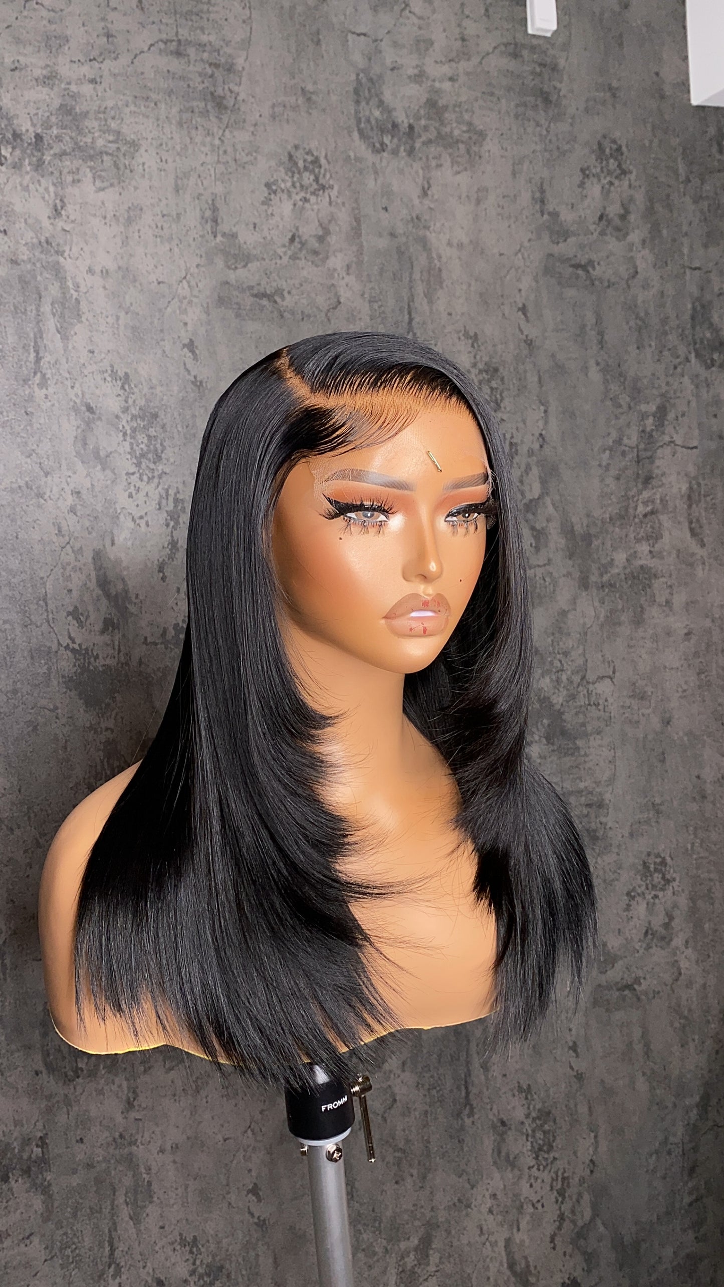 7x7 Straight Closure Wig