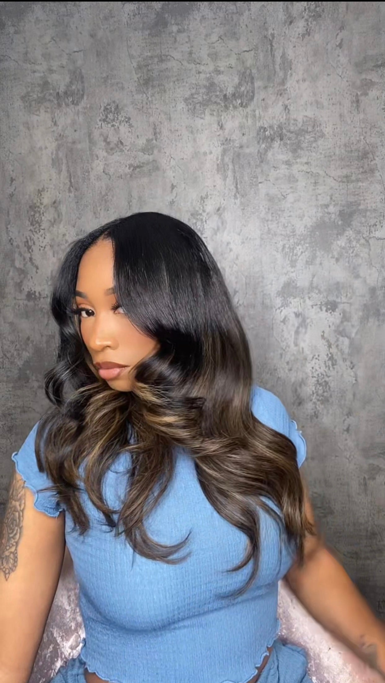 Highlights Upart Wig (5 textures)