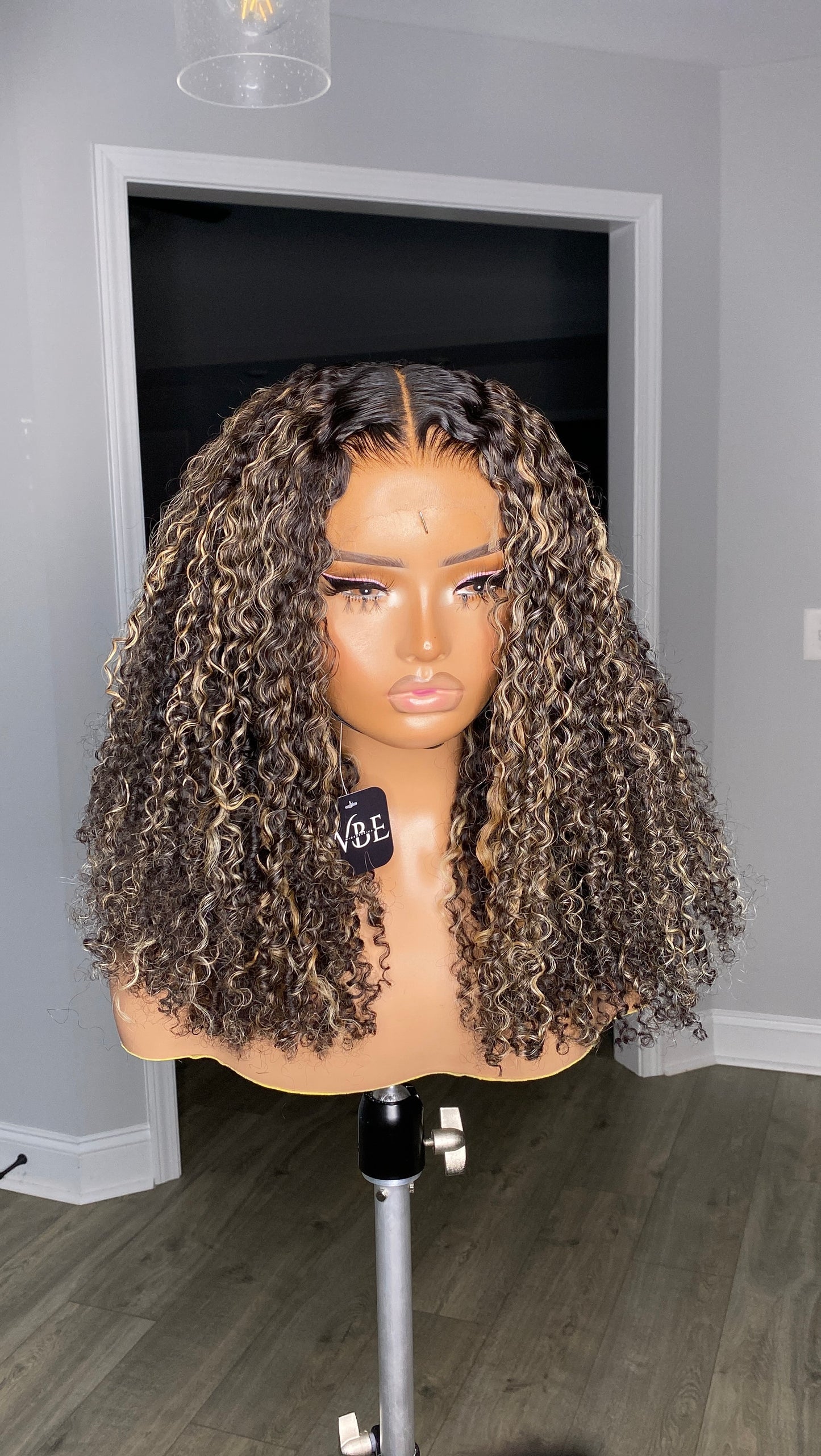 Coily Curly Highlights Wig
