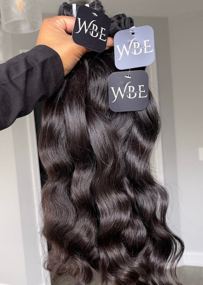 Raw Cambodian Wave Bundles