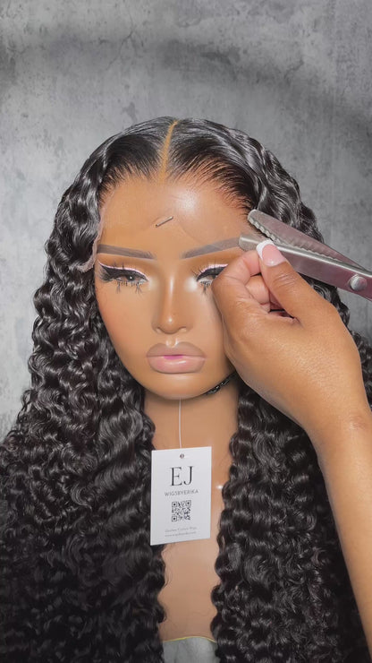 Burmese Curly Closure Wig