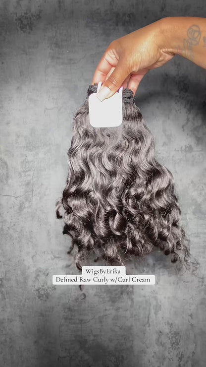 Raw Indian Deep Curly Bundles
